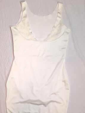 NWOT Maidenform Flexees Wear Your Own Bra Shaper Slip - White 2XL